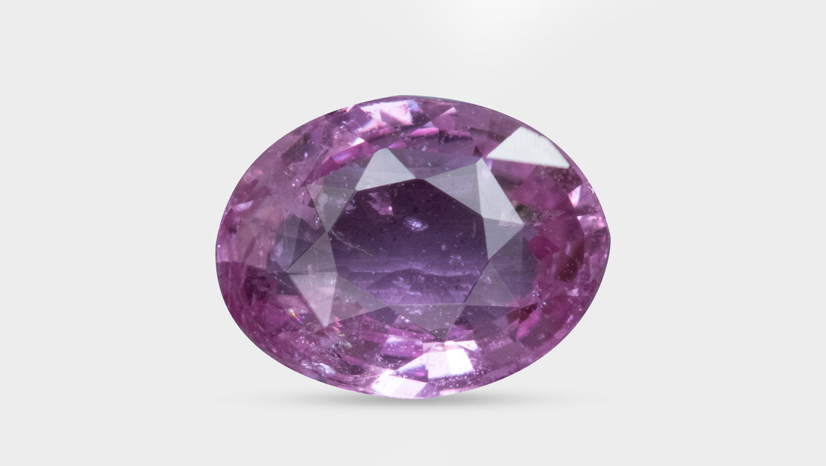 Natural Pink Sapphire 2.77 Carats / 3.04 Ratti