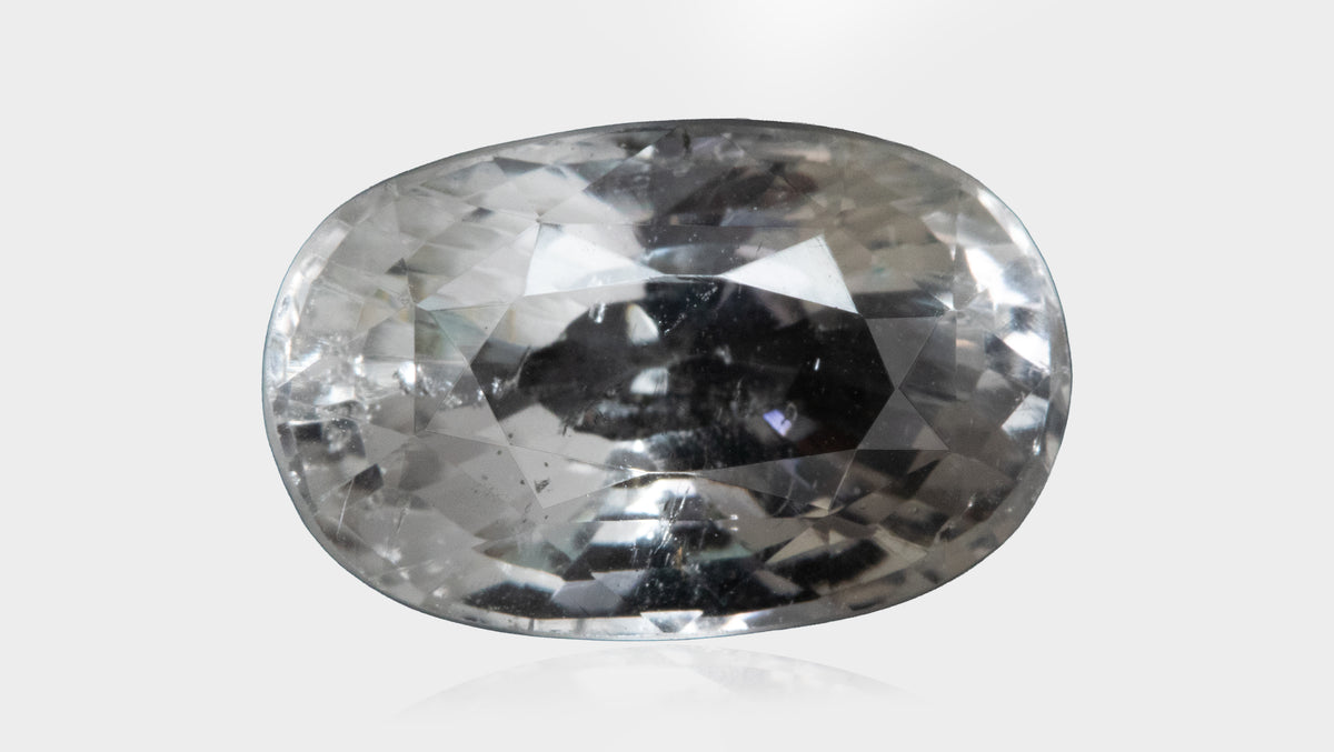 WHITE TOPAZ 5.95 CARATS / 6.54 Ratti
