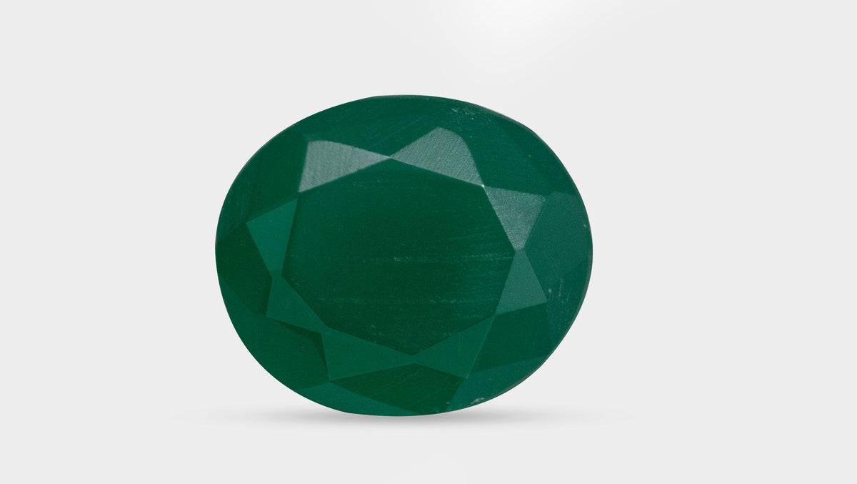 GREEN ONYX 5.00 CARATS / 5.49 Ratti