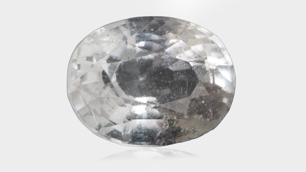 WHITE TOPAZ 3.94 CARATS / 4.33 Ratti