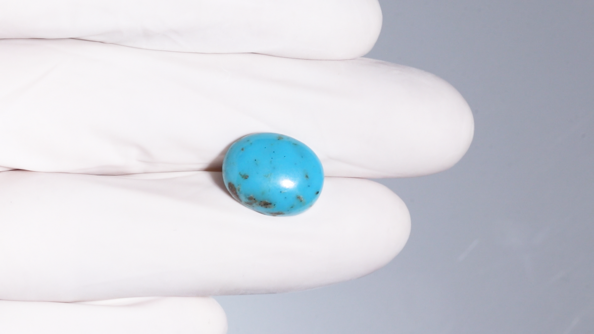 Irani Firoza (Turquoise) 7.10 Carats / 7.8 Ratti
