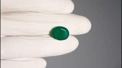 GREEN ONYX 8.64 CARATS / 9.49 Ratti