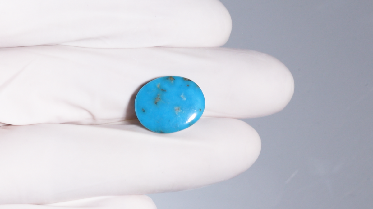 Irani Firoza (Turquoise) 8.42 Carats / 9.25 Ratti