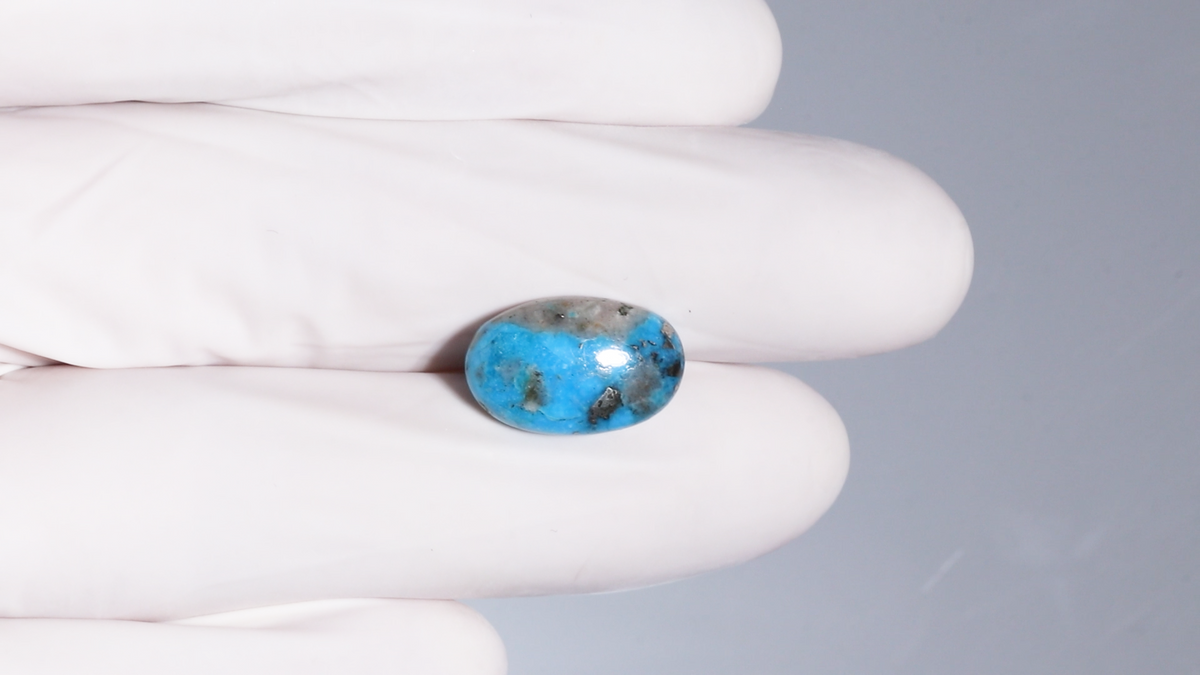 Irani Firoza (Turquoise) 8.61 Carats / 9.46 Ratti