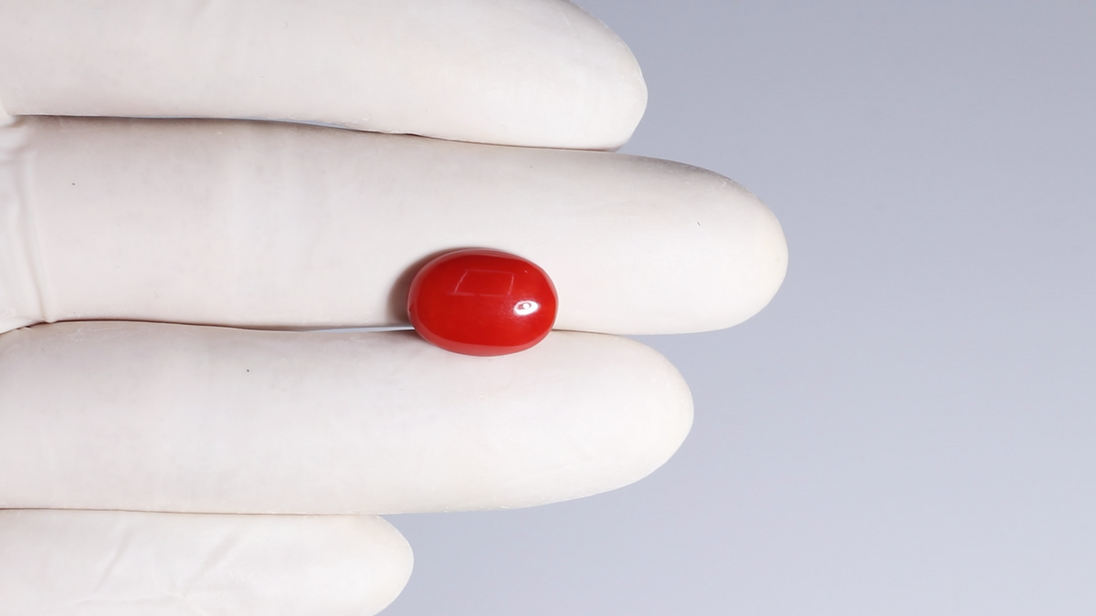 Japanese Red Coral 4.83 Carats / 5.31 Ratti