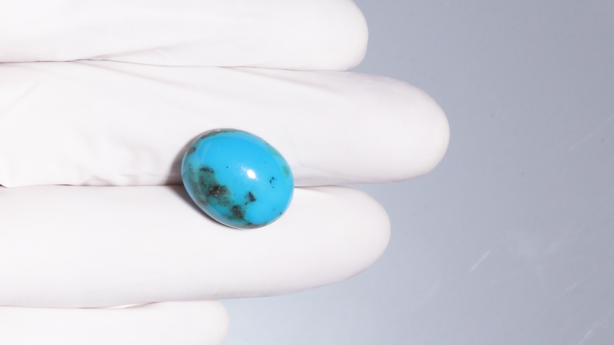 Irani Firoza (Turquoise) 15.05 Carats / 16.54 Ratti