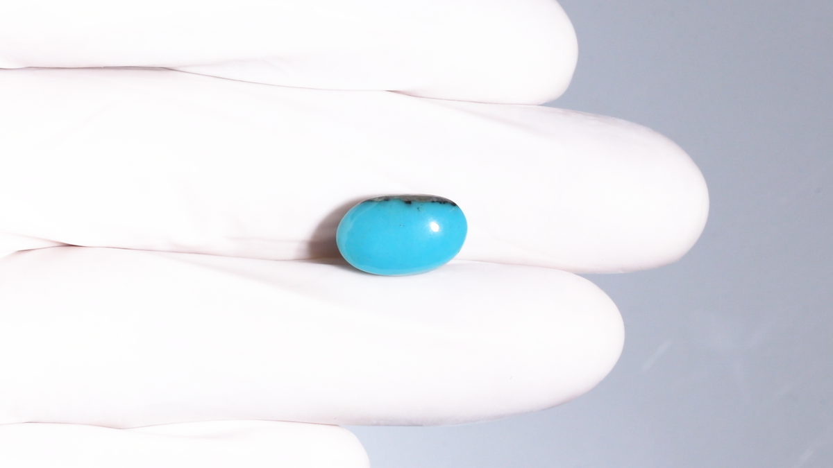 Irani Firoza (Turquoise) 6.83 Carats / 7.59 Ratti