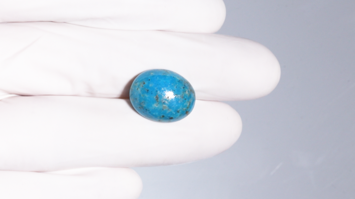 Irani Firoza (Turquoise) 12.94 Carats / 14.22 Ratti