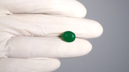 GREEN ONYX 5.00 CARATS / 5.49 Ratti