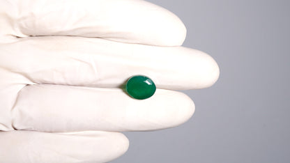 GREEN ONYX 4.63 CARATS / 5.09 Ratti