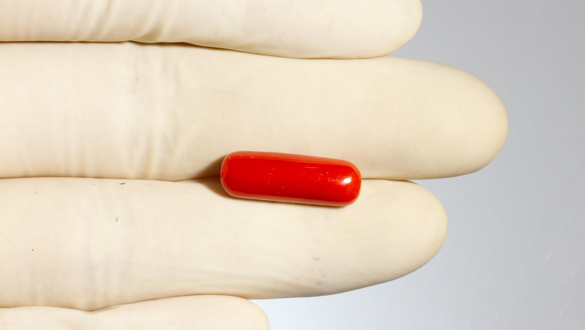 Italian Red Coral 8.59 Carats / 9.44 Ratti