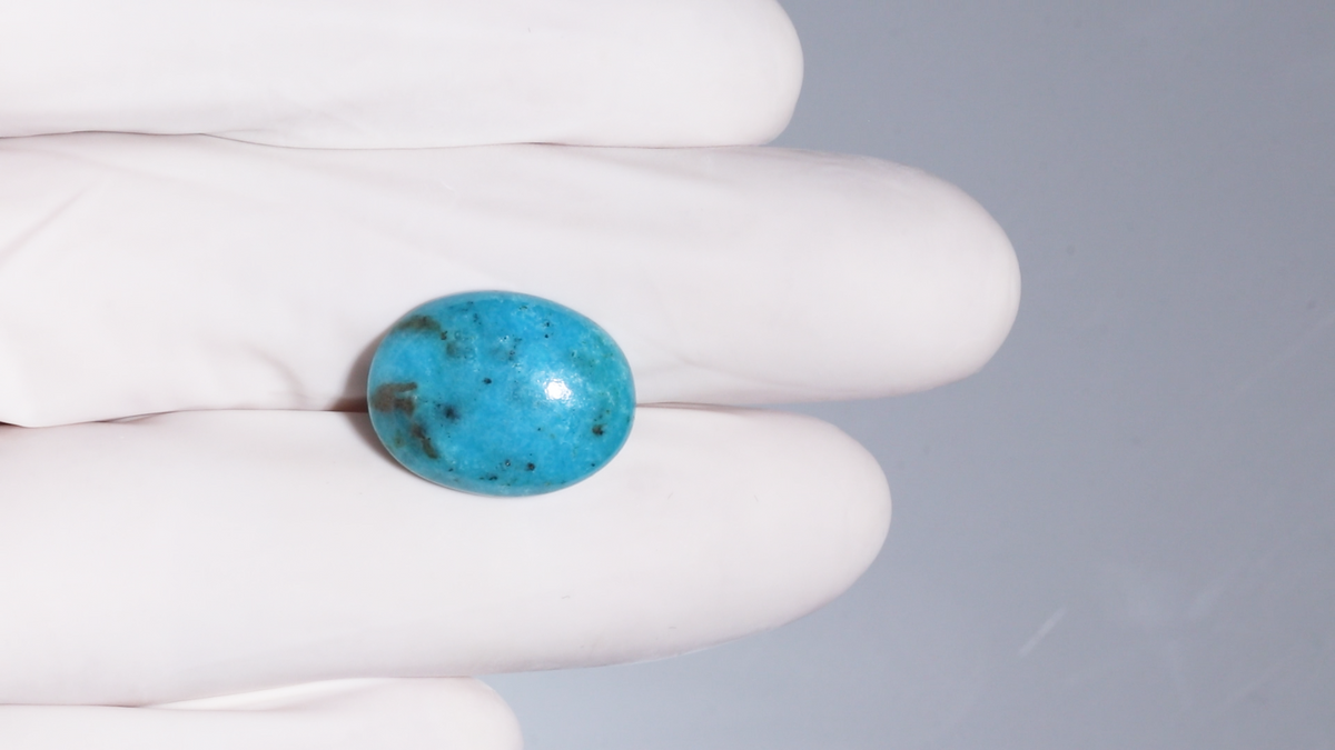 Irani Firoza (Turquoise) 10.02 Carats / 11.01 Ratti