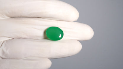 GREEN ONYX 12.77 CARATS / 14.03 Ratti
