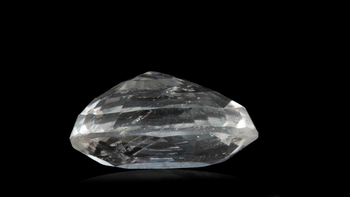 WHITE TOPAZ 5.87 CARATS / 6.45 Ratti
